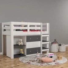 Aviva Kitaplıklı Ranza Suntalam
