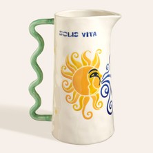 Zsa Zsa Zsu Sanya Seramik Sürahi 1900 Ml
