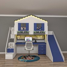 Woorktable Çalışma Masalı Ranza Mdf