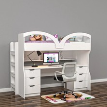 Owl Çalışma Masalı Ranza Mdf