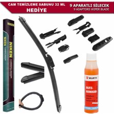 Automars Semeglbl Bmw 5 Serisi F10 Silecek Takimi ( 2010-2016 ) Würth Cam Sabunu Hediyeli