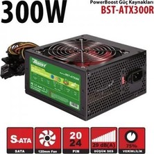 Power Boost BST-ATX300R 300W Siyah 12CM Fanlı Power Supply