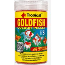 Tropical Goldfish Colour Pellet Size S 250ML/110GR