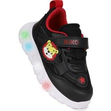 Kiko Kids Puff Cırtlı Işıklı Faylon Taban Erkek Çocuk Spor Ayakkabı