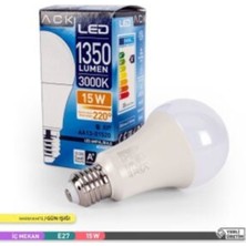 Ack 15W LED A70 E27 Ampul 3000K AA13-01520