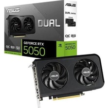 Asus 8gb Dual RTX5050-O8G Gddr6 128BIT HDMI Dp Pcıe 5.0