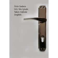 Leva House Venax Yale Kapı Kolu  Nikel Saten Milano ( Sol ) - Adet