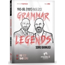 Modadil Yayınları Yksdil (Ydt) Grammar Legends Soru Bankası