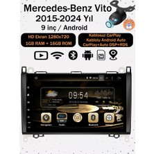 Conio Mercedes-Benz B Serisi 2007-2011YIL Android Kablosuz Carplay Navigasyon Multimedya 9 Inch Ekran 1 GB Ram 16 GB Rom