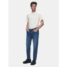 LTB Mateo Orta Bel Dar Paça Mid Indigo Jean Pantolon
