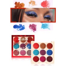 Hereveoyuncak 9 Renk Glitter Diamond Far Paleti - 2'li Sett