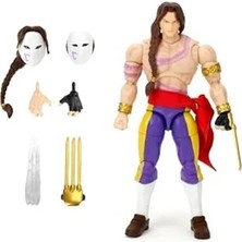 Die Grup Jada Toys Street Fighter Figura Vega (15 Cm) - Street Fighter 2: The Final Challengers 13 Yaş ve Üstü Alternatif Başlıklı, Eller ve Aksesuarlarla Hareketli Koleksiyon Figürü