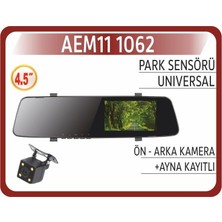 Universal Park Sensörü Ön - Arka Kamera+Ayna Kayıtlı