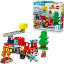 Duplo Itfaiye Aracı Seti, 2 Yaş ve Üzeri Çocuklar Için Eğitici Oyun Fırsatı