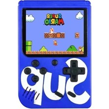 Mavi 3" Mini Atari Retro Game Oyun Konsolu, Nostaljik Eğlence