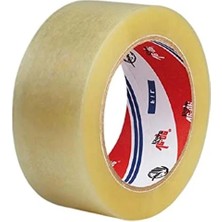Şeffaf Koli Bantı, 45X100 Boyutunda ve 4 Adet Set