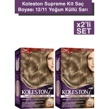 Wella Koleston Supreme Kit Saç Boyası 12/11 Yoğun Küllü Sarı X2