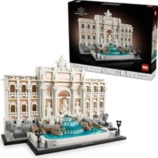 Esplendor LEGO Architecture Trevi Çeşmesi 21062 - Yetişkin Kadın ve Erkekler Için Palazzo Poli ile Okeonos, Sağlık ve Bereket Heykel Minifigürleri Içeren Koleksiyonluk Seyahat Hatırası Yapım Seti (1880 Parça)