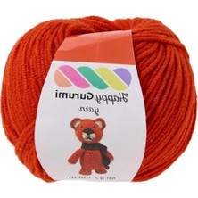 Esplendor Açık Somon Rengi 50 gr Amigurumi Örgü Ipi, 130 M Uzunluk