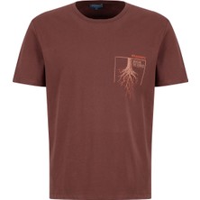 Discovery Expedition Kahve Erkek T-Shirt D6SU-TST3101