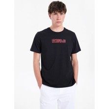 Lee Cooper Siyah Erkek Regular Fit T-Shirt 262 Lcm 242045 Orı Siyah