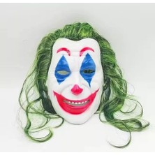 Ozcmax Joaquin Phoenix Joker Maskesi Yeşil Saaçlı