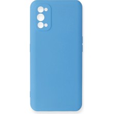 Eco Port Realme 7 Pro Kılıf Nano Içi Kadife Silikon - Mavi