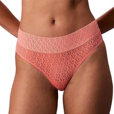 Calvin Klein Pembe - Mor Kadın Brazilian LV00QD5284 Ck Women