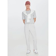 Altınyıldız Classics Açık Gri Erkek Slim Fit Pantolon ACE001262195