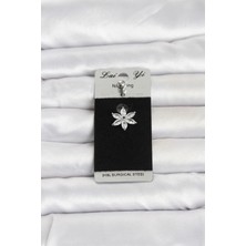 Özssay 316L Cerrahi Çelik Lotus Model Göbek Piercing