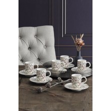 Güral Porselen Bone Atina Kahve Fincan Takımı GBSATN12KT9305605