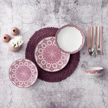 Güral Porselen Atina 24 Parça Yemek Takımı ATN24Y59205510