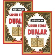Pamuk Yayıncılık Sırrul Esrar Dualar 2 Cilt Takım Dua-150 Arif Pamuk 2019 Yayın Tarihli Kitap