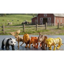 Toys Çiftlik Hayvanları,  Vahşi Hayvanlar 6 Adet Büyük Boy, Farm Animals