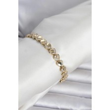 Eco Lounge Xuping Kalp Model Gold Renk Kadın Bileklik