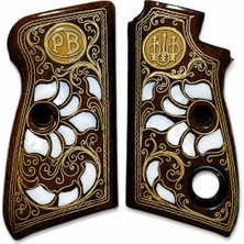 Sözler Savunma Beretta Düğmeli Mod 70 Ahşap Işlemeli Telkari Kabze