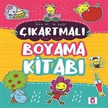 Timaş Çocuk Çıkartmalı Boyama Kitabı ( Hediyeli)