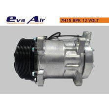 Eva Air SD7H15 Üstten Çıkış 12 Volt Kompresör 8 Pk