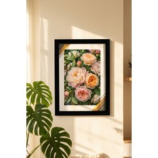 Porsima 4412 Siyah Ahşap Modern Dekoratif Cam Fotoğraf Çerçevesi Masa Duvar Fotoğraf Çerçevesi 21X29,7CM