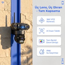 Dobest Akıllı Güvenlik Kamerası SC28(4G), H.265 Sıkıştırma, Iki Yönlü Ses, Sesli Uyarılar, Tf Kart Depolama ve Bulut Depolama ile Uyumlu, IP66 Su Geçirmezlik Derecesi, Gece Görüşü,