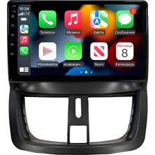Conio Peugeot 206/207 2006-2012 Uyumlu 9 Inç Ekran 4gb Ram 32GB Rom Android 14 Kablosuz Carplay Kamera Navigasyon