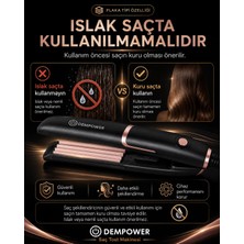 Mercansa Kadınlar Için Dalgalı ve Hacimli Görünüm Sağlayan Profesyonel Saç Tost Şekillendirme Makinesi