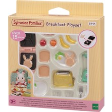 Epoch Sylvanian Families Kahvaltı Seti 5444 2 - 4 Yaş Arası Oyun İçin 15 Parça Eğlenceli Set