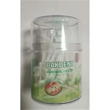 Pakdent 50 Li Yuvarlak  Kürdanlı Diş Ipi