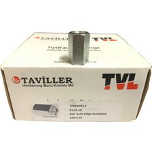 Taviller 1/4" Hidrolik Çelik Manşon (1 Kutu)