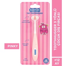 Babyton Toothhugger 3 Boyutlu Hassas Çocuk Diş Fırçası Pinky