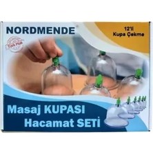 12'li Hacamat Masaj Kupa Set