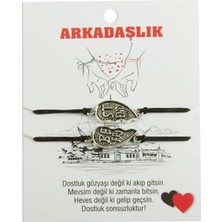 Best Friends Arkadaş Deri Bileklik