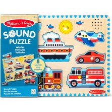 Melissa & Doug Sesli Yapboz - Araçlar