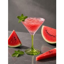 R'eyla Pinko 4’lü Premium Kokteyl & Martini Kadeh Seti – Özel Fırın Boyama Renkli Cam Bardak